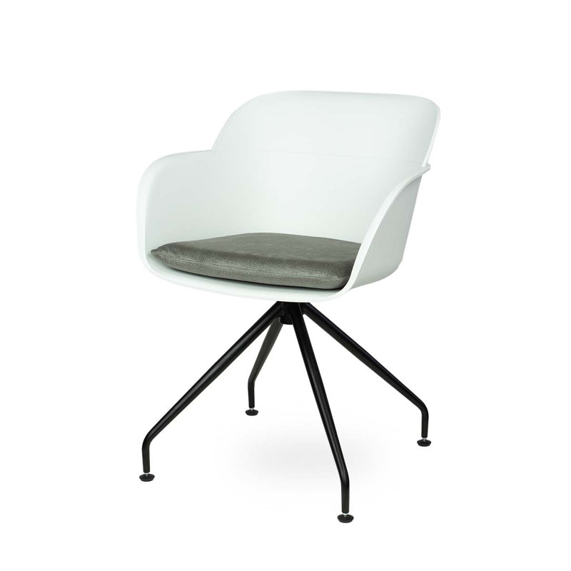 Matsumura 42cm H Armchair, Ivory White