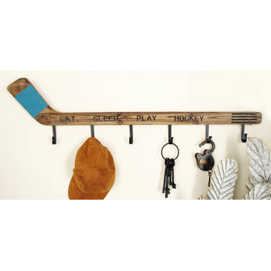 Millwood Pines Allentown Solid Wood Wall 4 - Hook Wall Mounted Coat Rack &  Reviews