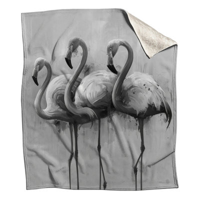 Couvertures monochromes flamandes trio