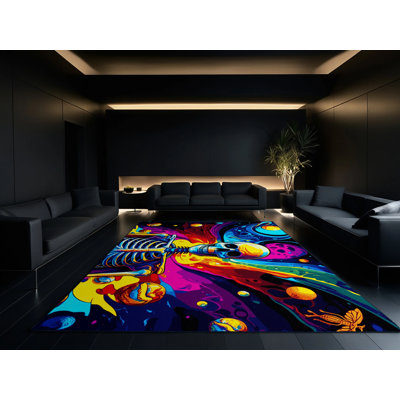 Tapis à tourbillon surréel