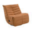 Fauteuil inclinable et oscillant en cuir synthétique Talmon-628605072