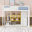 Lit mezzanine avec garde-robe, tablettes et armoire-948970014-948970012