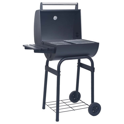 VidaXL 75cm W Wood Pellet Grill