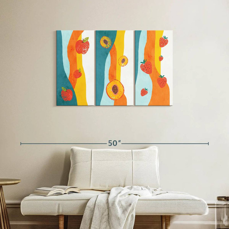 Yarlin Boho, fruits d'été, H 24 po x l 38 po