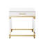 Table de bout avec rangement HomeRoots