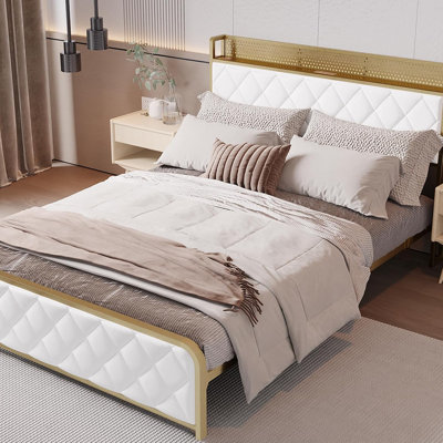 King Metal Bed