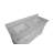 Fossen 60" Double Bathroom Vanity Set with White Cabinet and Carrara Marble Countertop-378818231-314186955