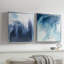 Ensemble abstrait d'art mural encadré 2 pièces