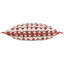 Avery Geometric Chestnut Red Rectangular Scatter Cushion