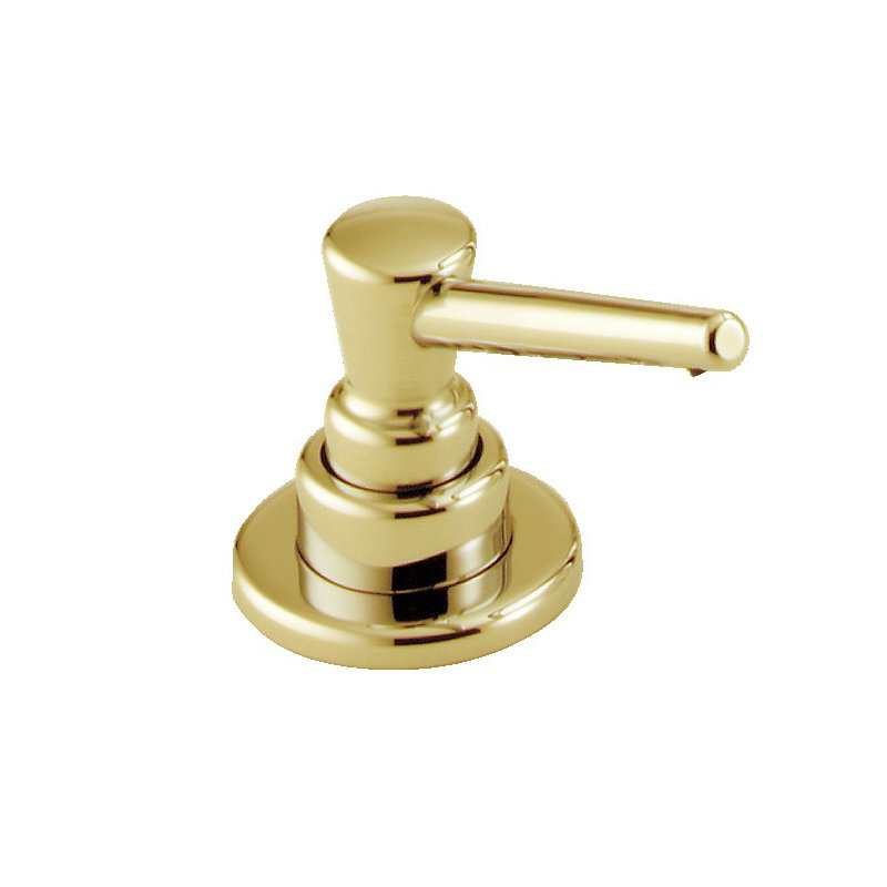 Classic Soap Dispenser, Brilliance Polished Brass