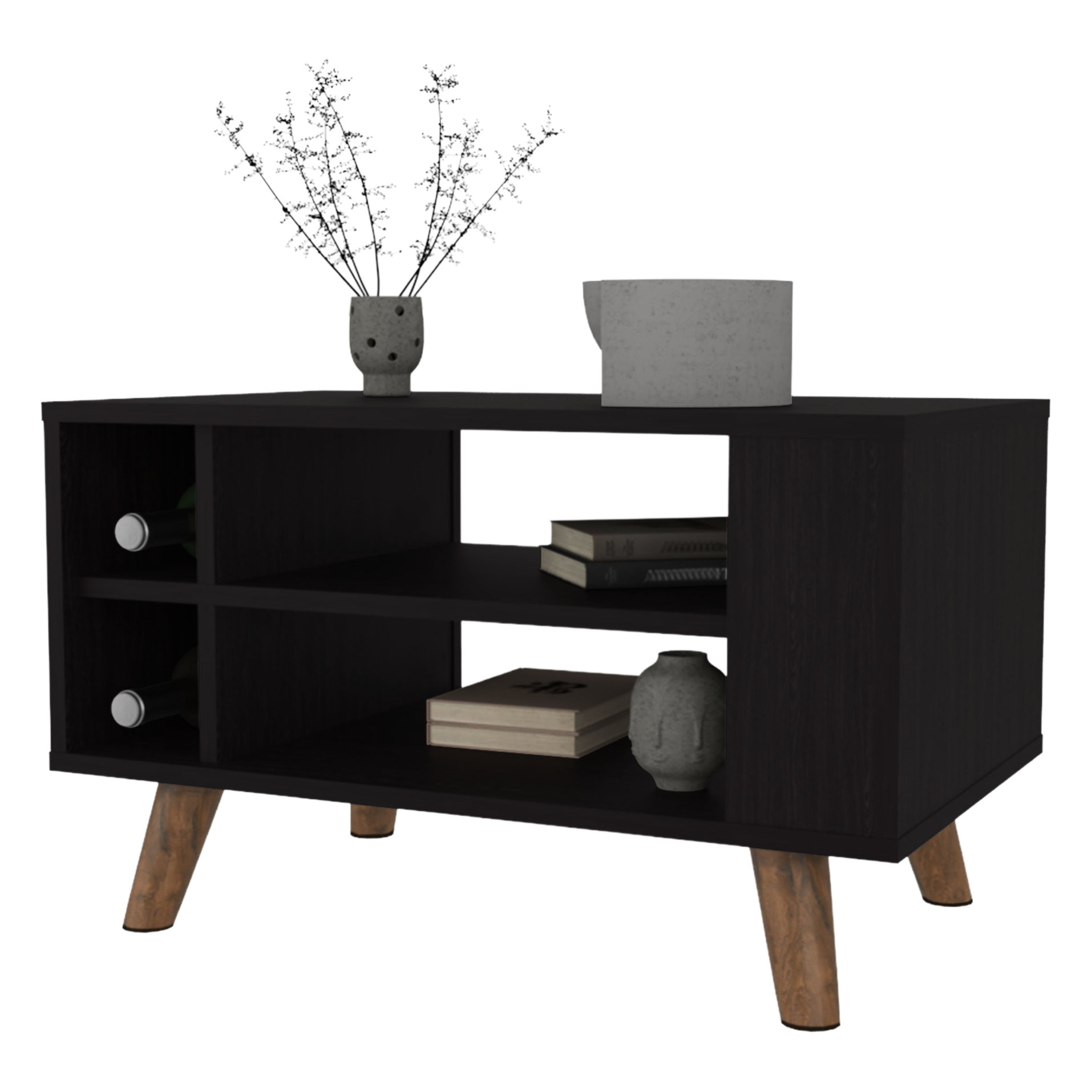 Latitude Run® Open Storage Coffee Table For Keeping Favourite Items And ...