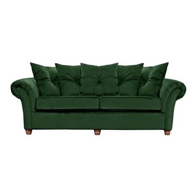 Lila 3 Seater Velvet Sofa