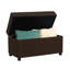 Banc de rangement avec repose-pieds 31 po-132263637
