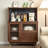 Walnut Solid Wood Sideboard-118760841