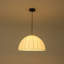 Luminaire suspendu sphérique en soie 1 lumière Modern Farmhouse