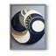 Série ABSTRACT dxlviii - reproduction encadrée de qualité supérieure - prête à être accrochée - aucun clou requis-34651037-34651036