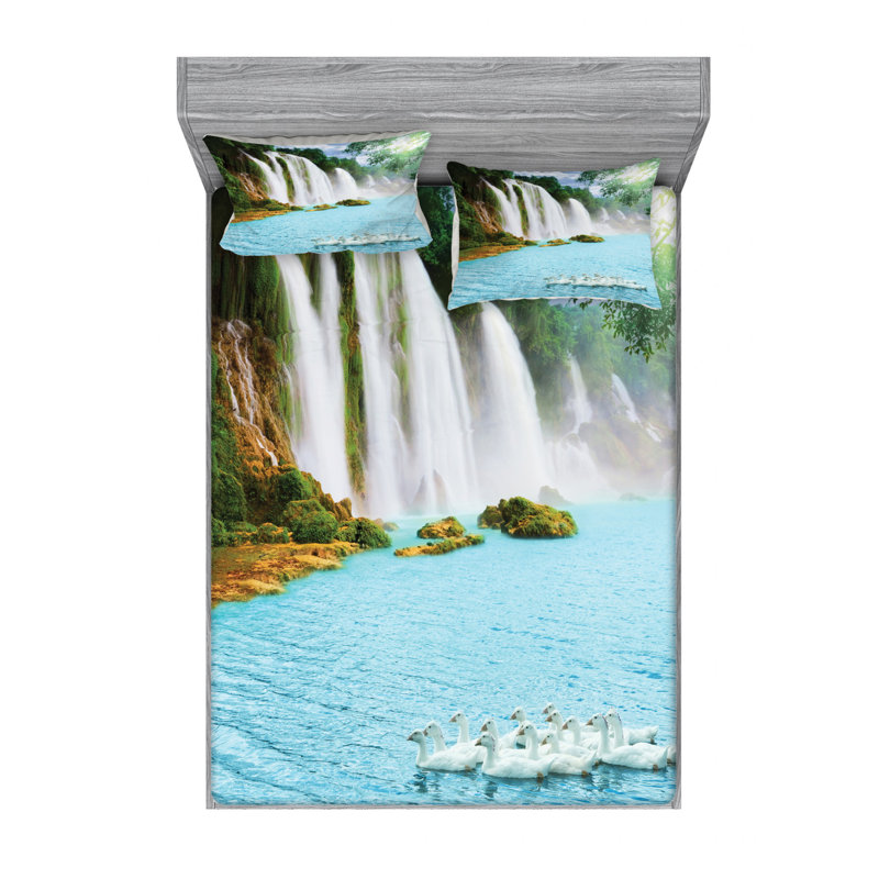 Microfiber Sheet Set, Full Sheet Set with Fitted Sheet