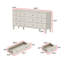 9 Drawer Double Dresser