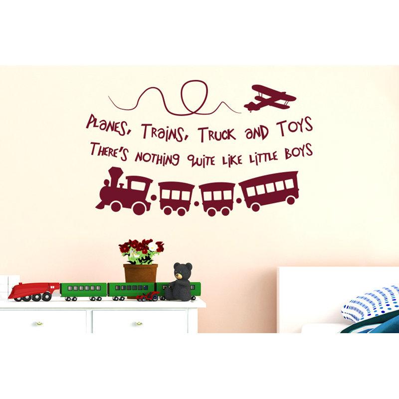 Wall Decal, Burgundy, Large