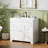 37" Bathroom Vanity With Ceramic Sink & 2 Drawers And 2-Adjustable Shelf