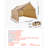 Cabin Hot Tent with Stove Jack Lightweight Waterproof 2 Persons Camping