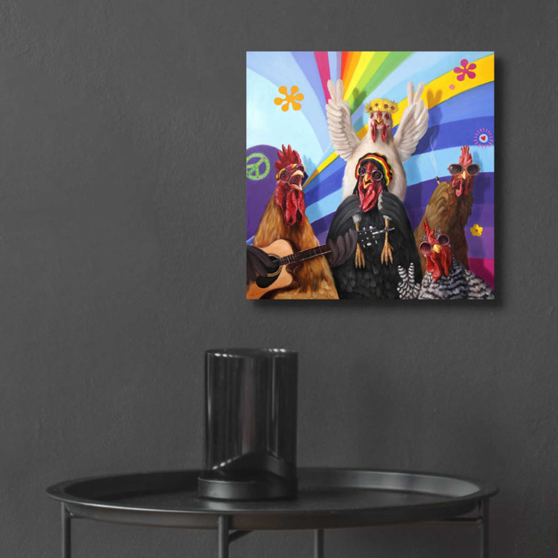 «Free Range» par Lucia Heffernan, H 12 po x l 12 po x P 0,13 po