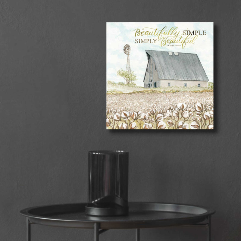 «Beautifully Simple» par Cindy Jacobs, art mural en verre acrylique, H 12 po x l 12 po x P 0,13 po