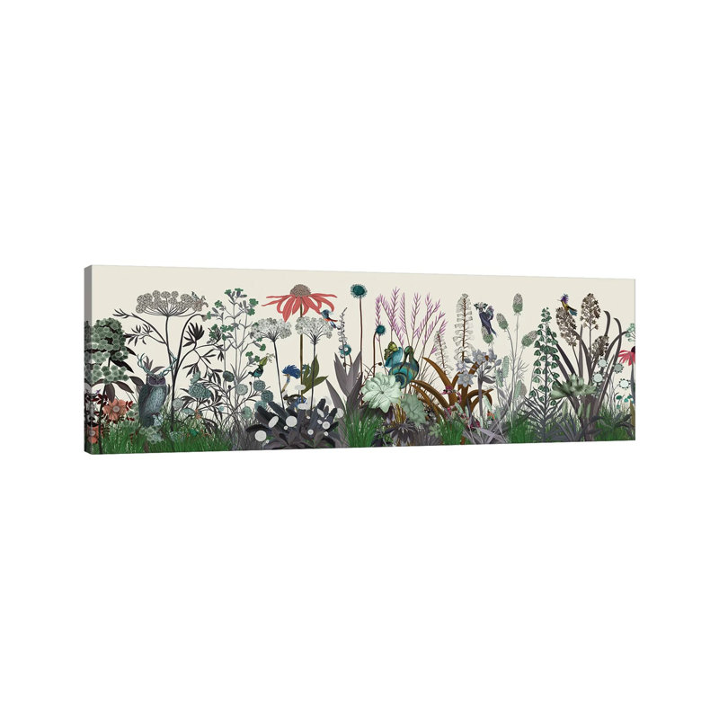 Giclée sur toile tendue Wildflower Bloom, H 12 po x l 36 po