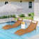 Ultra-Portable Foldable Patio Chaise Lounge