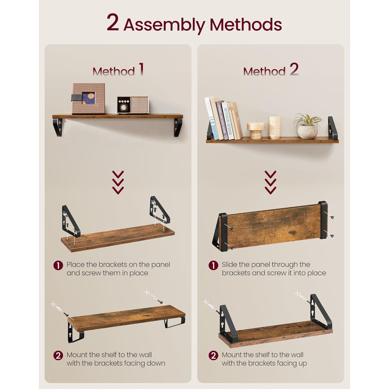 3 Piece Floating Shelf