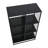 Oak Iron Six Cube Wall Shelf-11194273
