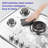 JOEAONZ 30" Stainless Steel 5 Burner Cooktop
