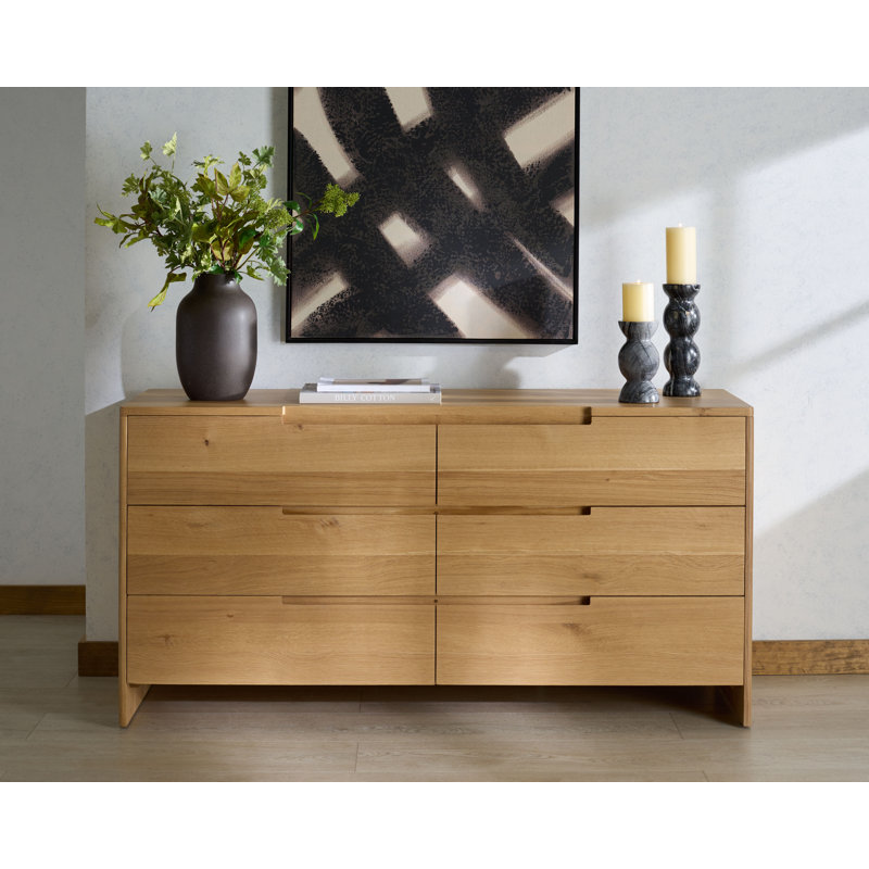 Commode en bois de chêne Riverside