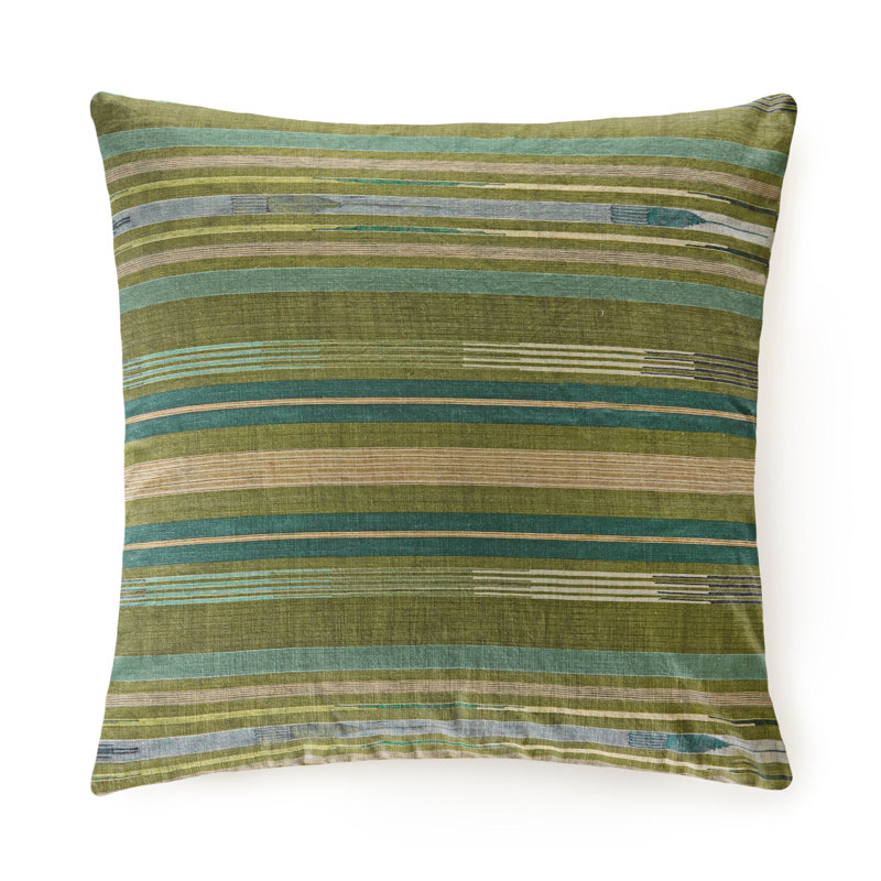Otero Lost Printed Cotton Pillow Made-To-Order, Square 24"