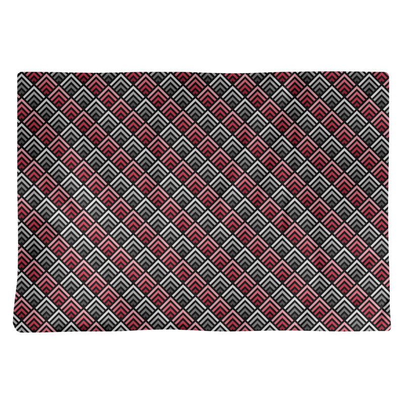 Récapitulatif en coton 18 po katelyn elizabeth classic dégradé, Rouge / Mauve