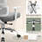 Comfy Breathable Ergonomic Task Chair with Headrest-1261404757-1335067269