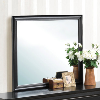 Miroir mural noir Elegant Traditional