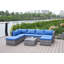 Patio Sofa With Cushions