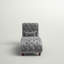 Chaise longue capitonnée sans accoudoirs Huskins-24177448