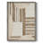 Neutral Stripes Framed Print - Solid Wood-1567286364
