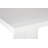 Robusto Dining Table, White Stone