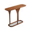 Console en bois massif de style Mid-Century moderne-325692837