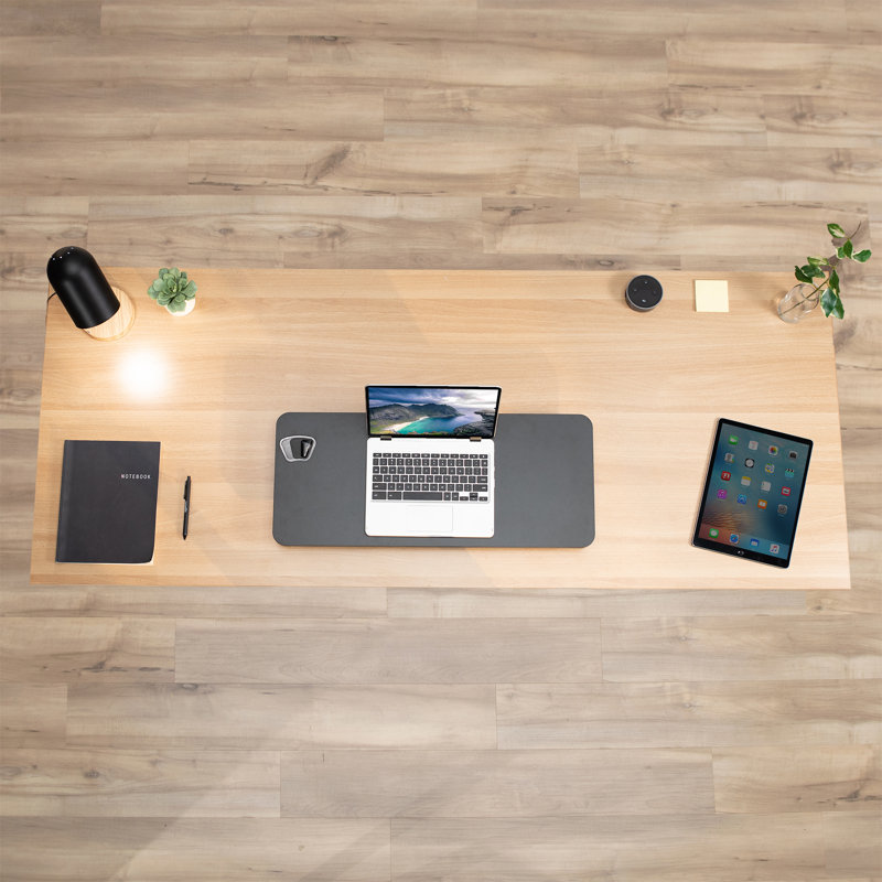 Vivo Black Single Top Desk Riser | Wayfair