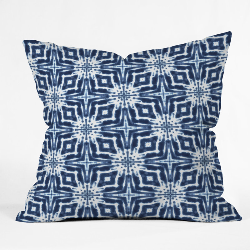Coussin ikat allyson johnson bohémien marsala