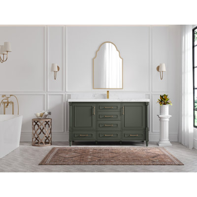 Ensemble de meuble-lavabo simple 60 po Aberdeen