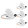 4.96'' Selectable Color Temperature Dimmable Air-Tight IC Rated LED Retrofit Recessed Lighting Kit