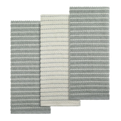 Izod Westport 3-Piece Kitchen Towel Set