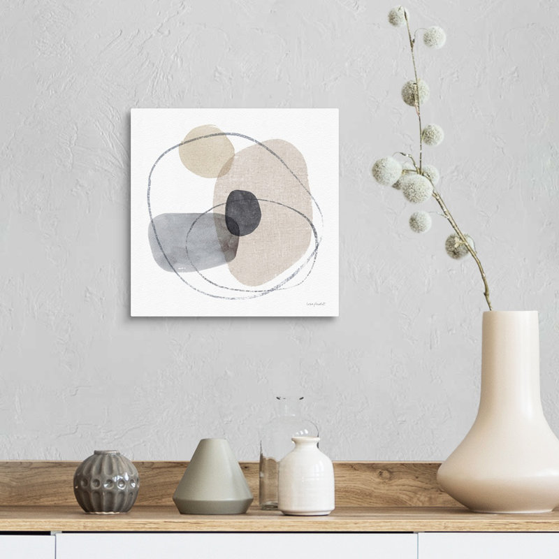 "Think Neutral 11", reproduction d'art par Lisa Audit, Toile tendue, H 12 po x l 12 po, Sans cadre