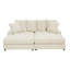 Canapé modulaire réversible de 89 po avec repose-pieds Arzuaga-2035257518-2035257516-2035257505