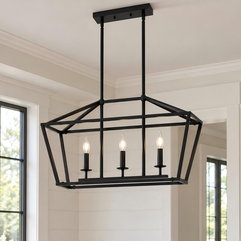 Steel Chandelier, 3